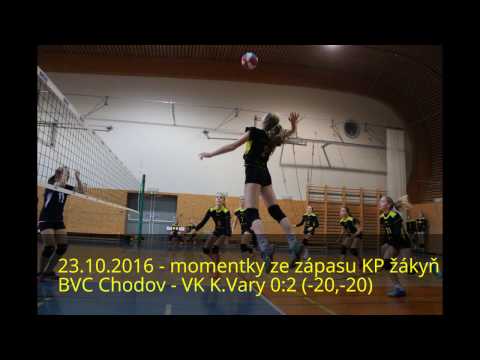 23.10.2016 KP6ŽKY BVC Chodov - VK K.Vary (sestřih)