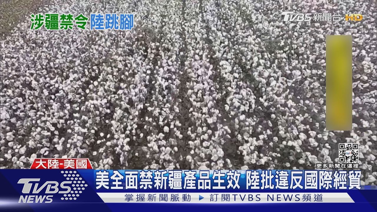 美全面禁止新疆產品生效! 陸外交部批謊言、政治滲透