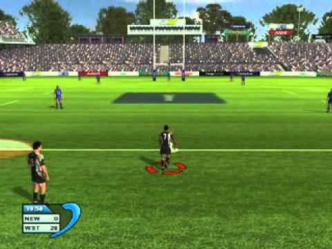 rugby league 3 wii youtube