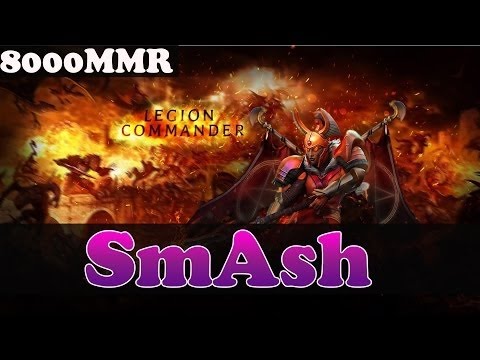 Dota 2 - SmAsH 8000 MMR Plays Ember Spirit - Pub Match Gameplay