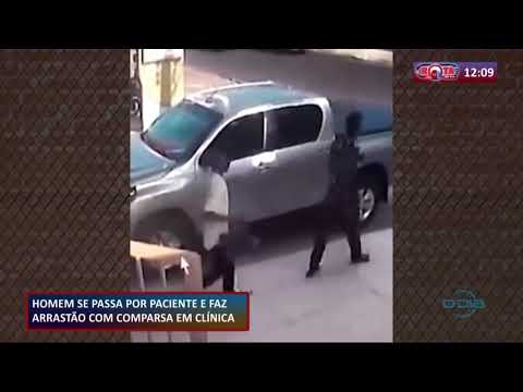 Homem se passa por paciente e faz arrastão com comparsa em clínica de Teresina 14 10 2020