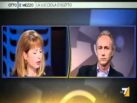 Lucciole D'Egitto - Lite Travaglio-Casellati - Otto e Mezzo 11-04-2011 Parte 1di3