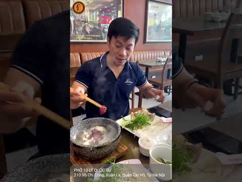 PHỞ 10 LÝ QUỐC SƯ - HƯƠNG VỊ HÀ THÀNH