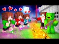 JJ LOVE CURSE VS Security House Maizen Minecraft Animation