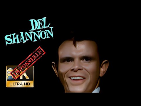 Del Shannon AI 4K Colorized ❌Impossible restore❌ - Runaway (1961)