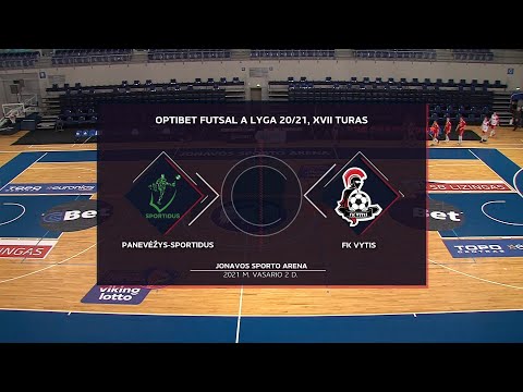 Optibet Futsal A Lyga | Panevėžys-Sportidus - FK Vytis | Rungtynių Santrauka |