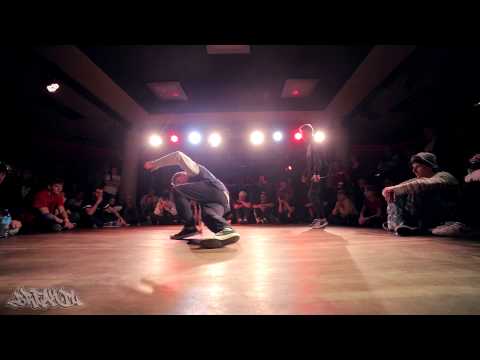 Ćwierćfinał BBoying 1vs1 - Brylant vs Stazy | Free Mind 2014 | WWW.BREAK.PL