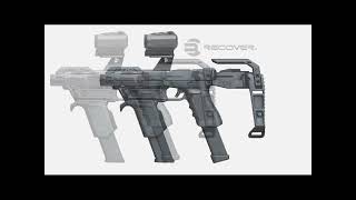 S-PRO Pistol Stabilizer Conversion Kit by RECOVER TACTICAL