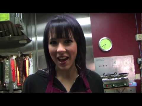 Behind the Music Video - Jada's "This Party's On Fire" Music Video - Jacyn in the diner!!