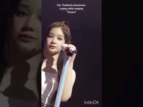 Our Thailand princesses crying while singing dream #babymonster#ahyeon#chiquita#rora#rami#ruka#asa