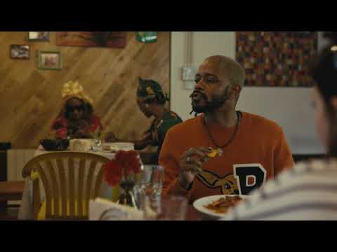 Atlanta - Darius and Sharon at the Nigerian restaurant