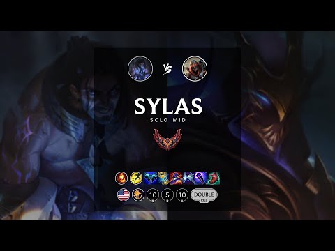 Sylas Mid vs Zed - NA Grandmaster Patch 12.17