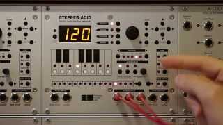 Video thumbnail for Stepper Acid Guide by Transistor Sounds Labs