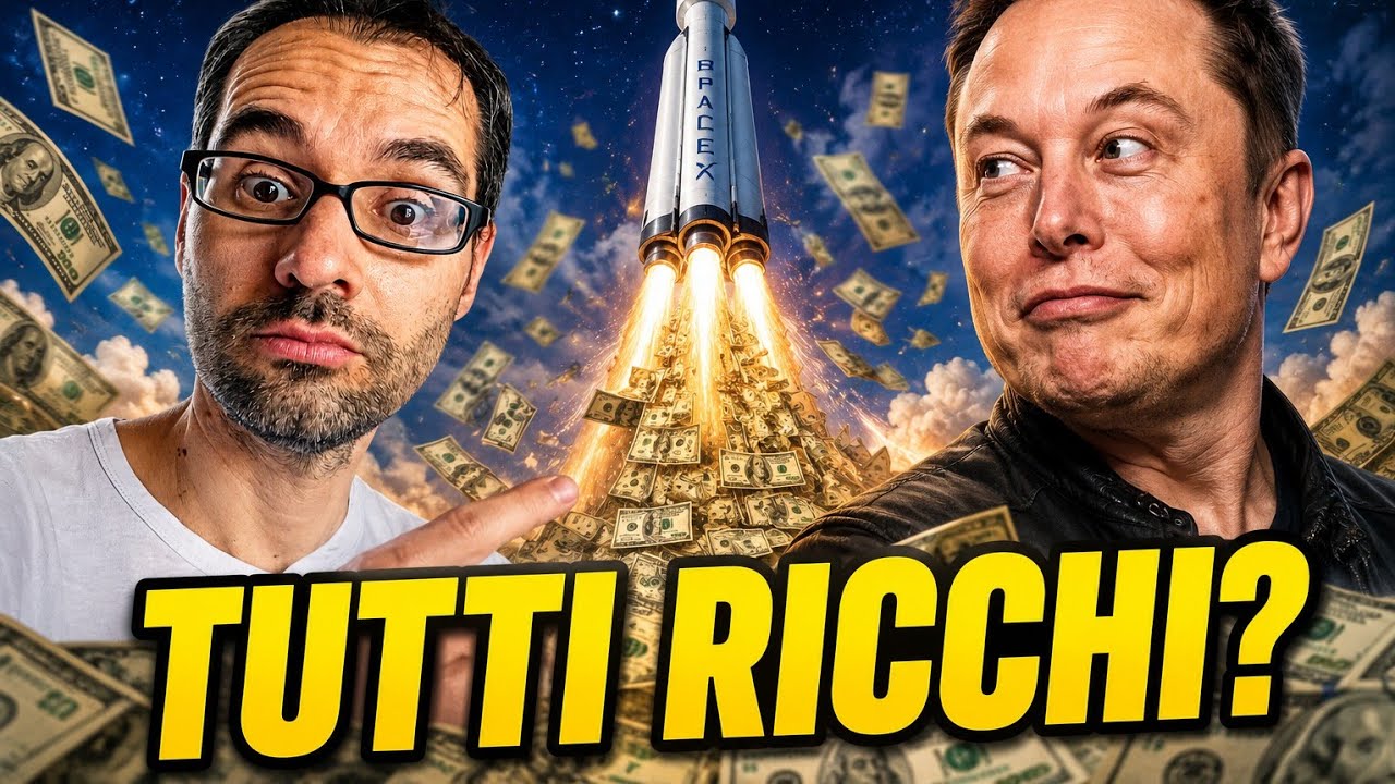 SpaceX e IPO: Diventeremo tutti ricchi con Musk? CLIP con @IoRisparmio