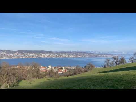 Stunning blue lake view , Zurich Switzerland