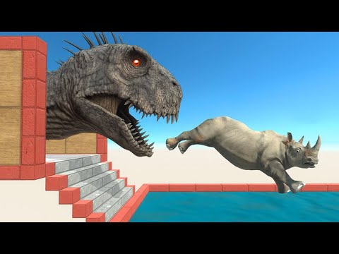 Escaping the Scorpios Rex Rex Tunnel - Animal Revolt Battle Simulator