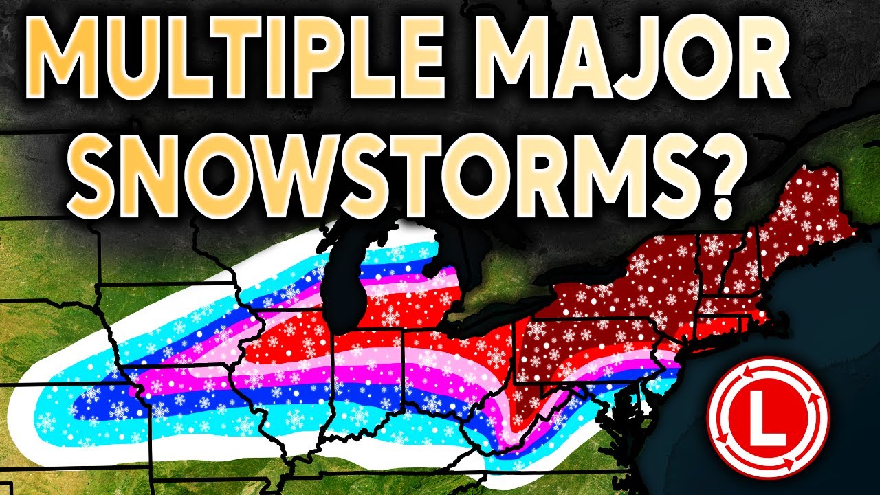 Models Predicting Multiple Monster Snowstorms... Weeks of Cold and Snow