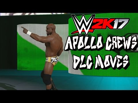 WWE 2K17 | Apollo Crews DLC Moves!