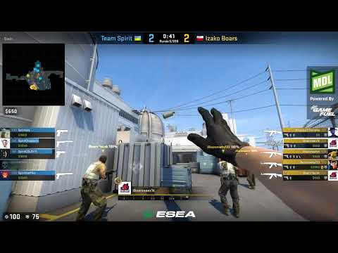 [POLISH] ESEA MDL SEASON 31 EUROPE IZAKO BOARS VS SPIRIT | NUKE | CSGO 2019