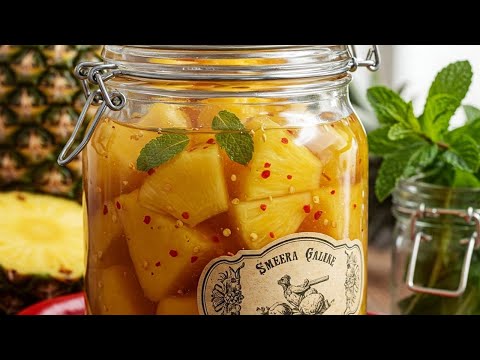 Chutney de Piña Picante con Jengibre – ¡la salsa perfecta para todo! 🌶🍍