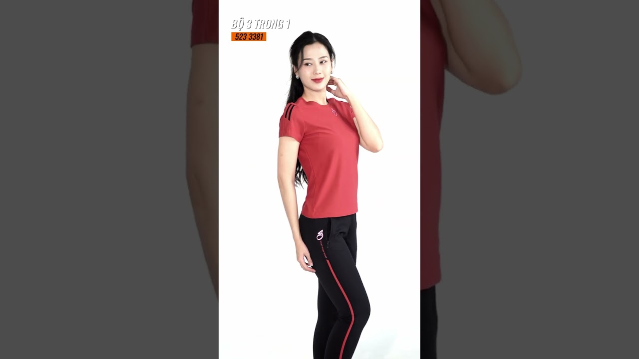 Set đồ bộ nữ kiểu quần dài tay ngắn chất pique 523p 3381