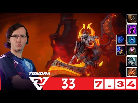 [DOTA 2] TUNDRA.33 the DOOM [OFFLANE] [7.34]