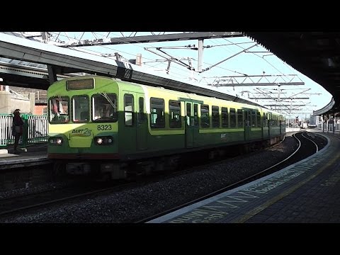 IE 8300 Class Dart Train number 8323 - Connolly Station, Dublin