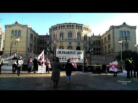 Oslo 07.02.2021 @ Eidsvoll Plass - Meeting LIvestream
