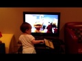 2013 09 Marcus Watches Sesame Street At Tokyo Airport Lounge