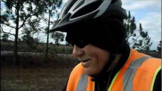 preview picture of video 'bicycling the Southern Tier, heading south in Florida'