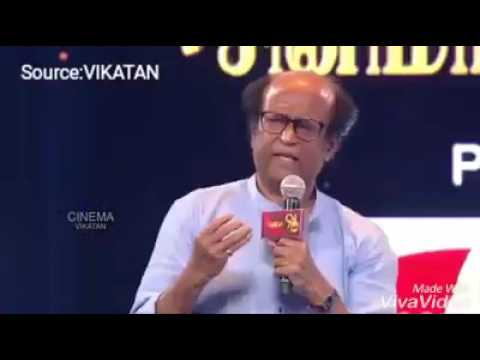 Rajinikanth at Ananda Vikatan Cinema Award Function (2017) - Rajinifans.com