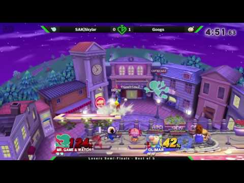Gambits and Gimmicks Losers Semis - SAK|Skylar (Game & Watch) vs Googs (Olimar)