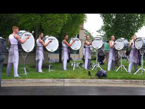 Carolina Crown Basses 2019 Book Segments - In The Lot - DCI Premiere Detroit