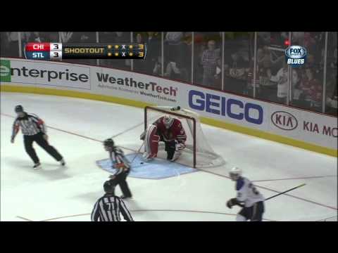 Full shootout April 4 2013 St. Louis Blues vs Chicago Blackhawks NHL Hockey