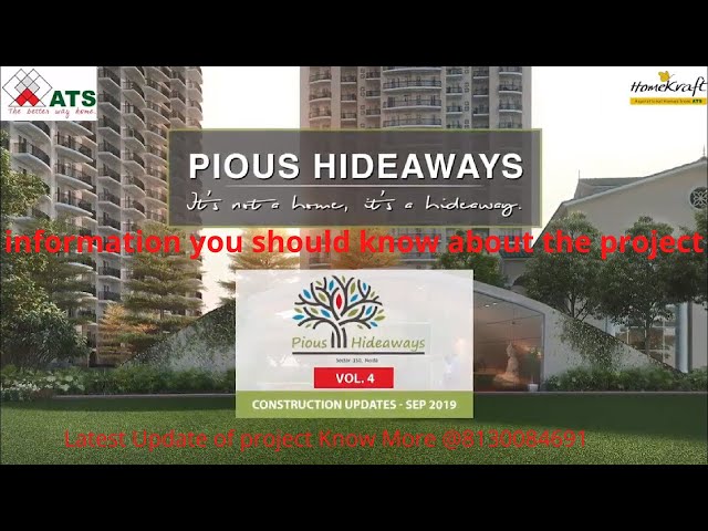 ATS Homekraft Pious Hideaways - 3 BHK Residences 