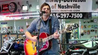 Brian Troester playing live at the NashvilleEar.com Songwriter Stage