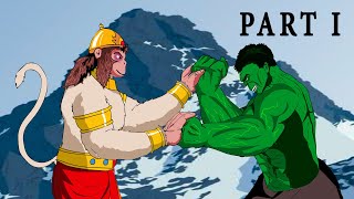 Hanuman Vs Hulk | The Ultimate fight | Part 1