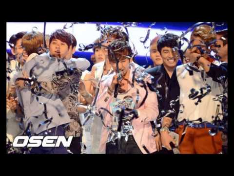 [SFSubs] 130523 Mnet Countdown - Shinhwa winning 1st place + encore