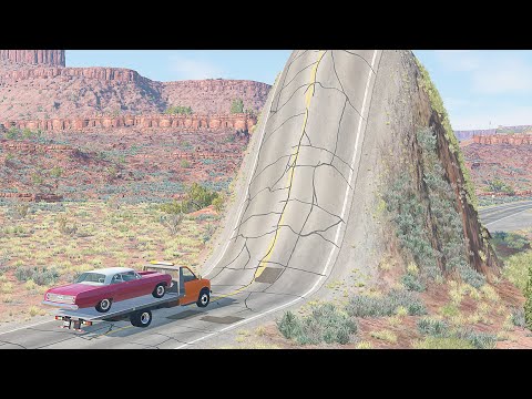 Mobil vs Bumps #8 - BeamNG Drive