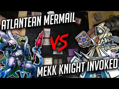 Yu-Gi-Oh! Atlantean Mermail Vs Mekk Knight Invoked - Full Match (November 2018)