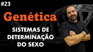 Sistemas XY, X0, ZW, haploide-diploide, temperatura e balanço gênico.