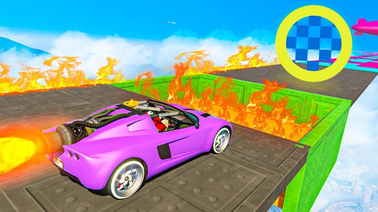 AGUJERO CON FUEGO!! SALTA!! - GTA 5 ONLINE