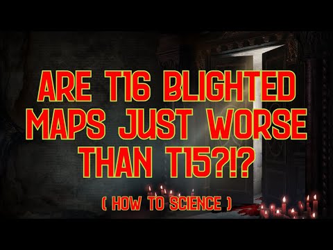 [PoE 3.20] Blighted Map Science Complete! The results will SHOCK YOU! (Again)