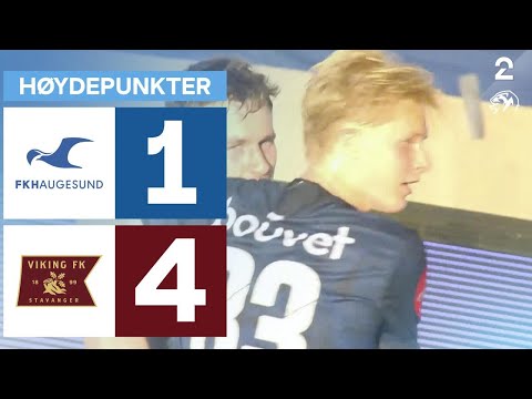 Haugesund 1 - 4 Viking - Høydepunkter