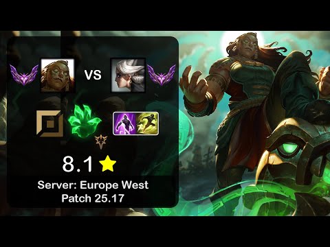 Illaoi Top vs Camille - EUW Master - Patch 25.17