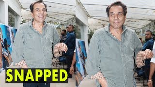 Rare Spotting: Dharmendra Snapped At A Gentleman Trailer Launch With Sidharth And Jacqueline