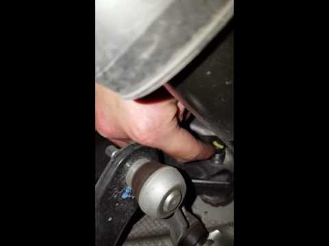 C7 corvette z06 lowering bolts and rash guards easy DIY