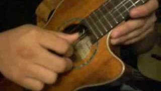 3 finger roll ukulele picking technique -play it forward-