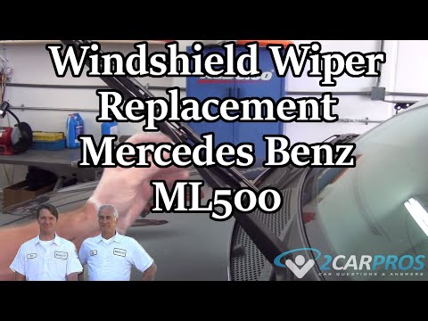 Windshield Wiper Replacement Mercedes Benz ML500 1998-2005