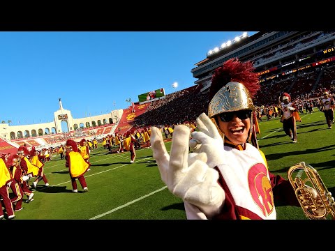 (2025) USC Trojan Marching Band POV | PREGAME (USC v. Michigan)